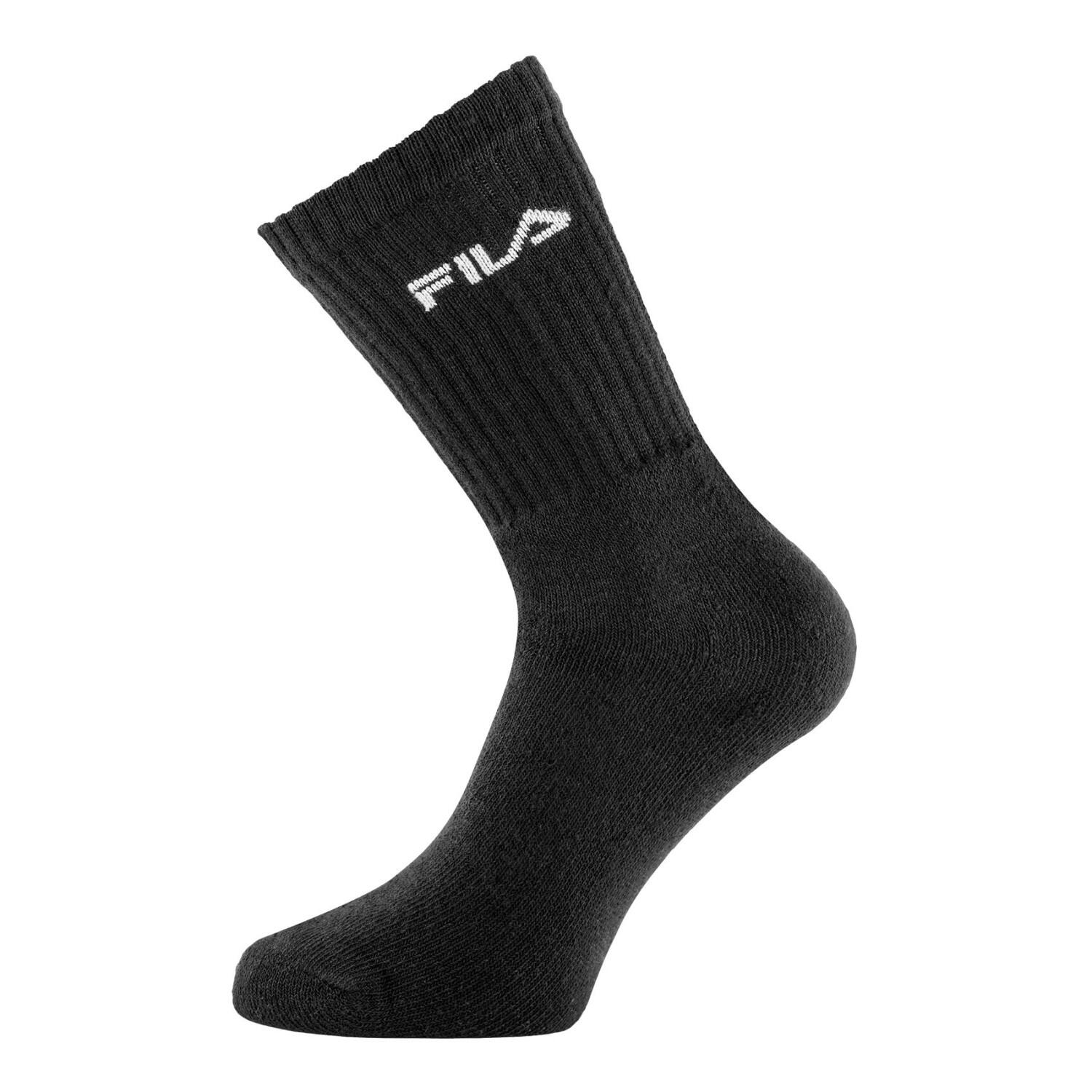 Lot de 6 paires de tennis homme F9581 Noir 2/3