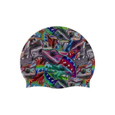 Arena Swim Cap HD Badekappe Weiß Donuts