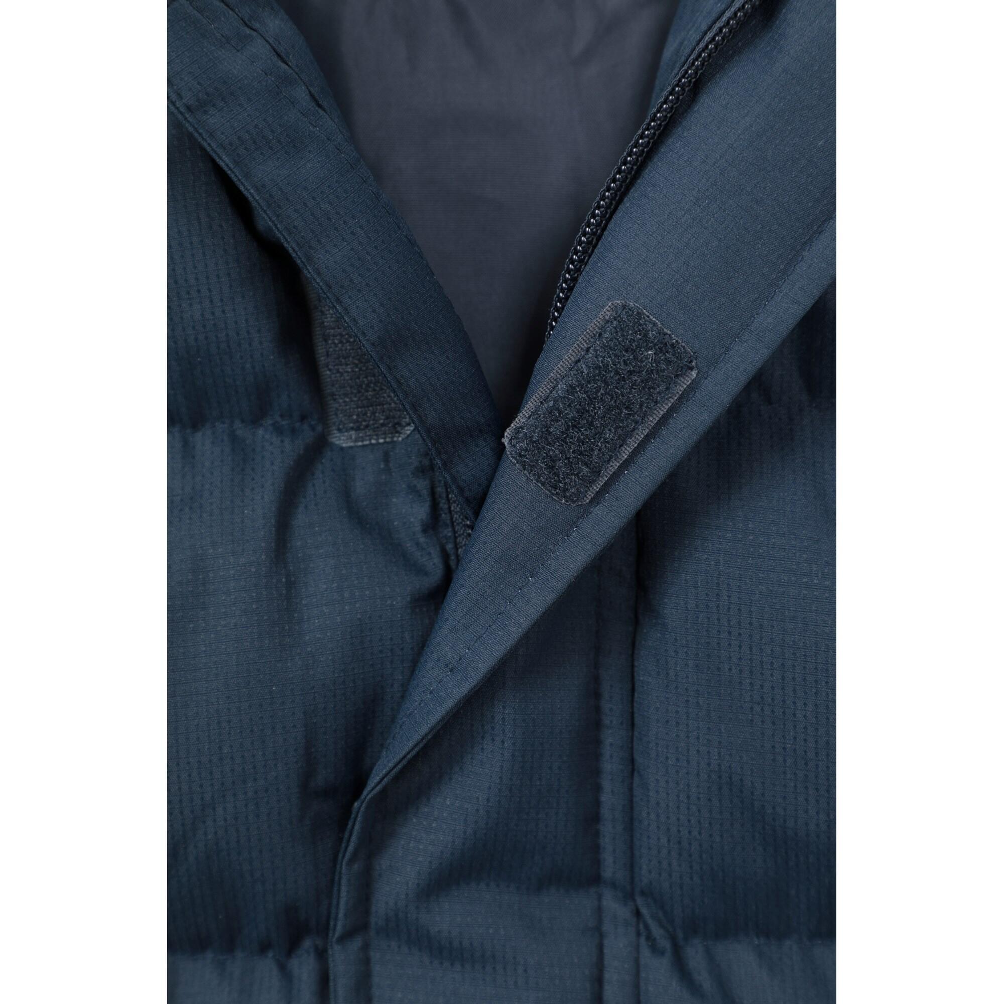Mountain Warehouse Snow Kinder Steppjacke - Wasserabweisend mit Fleecekapuze 5/5