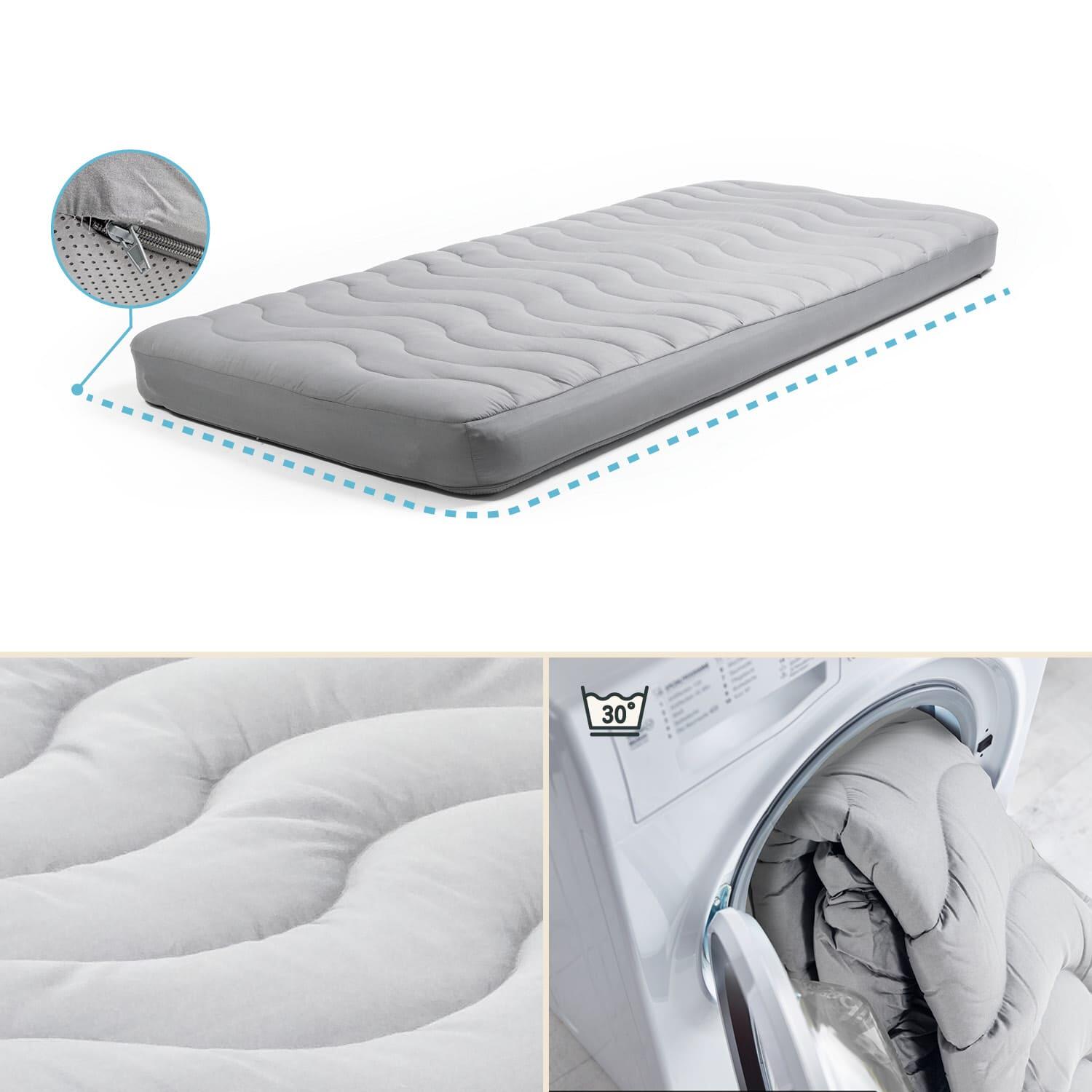 Set Colchão insuflável Easy 3D Premium Flex + Capa – bomba USB incluída 5/7