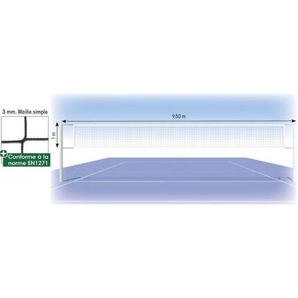 Siatka do siatkówki 3 mm stalowa tremblay