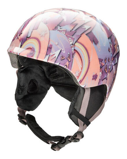 Casque de ski SLUSH Orange Fille
