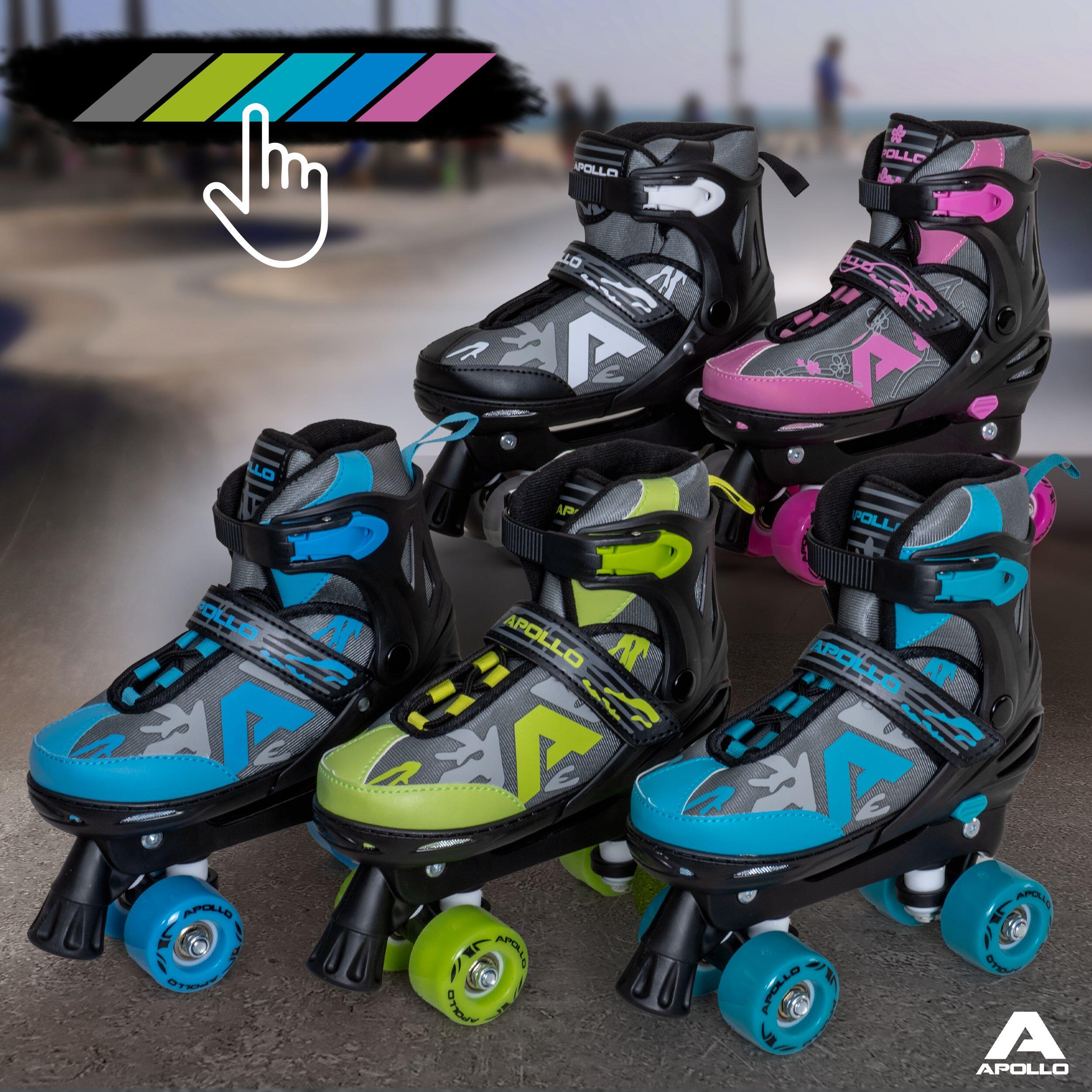 Apollo Champion Patins à roulettes – réglables avec LED pour enfants & ados 7/7