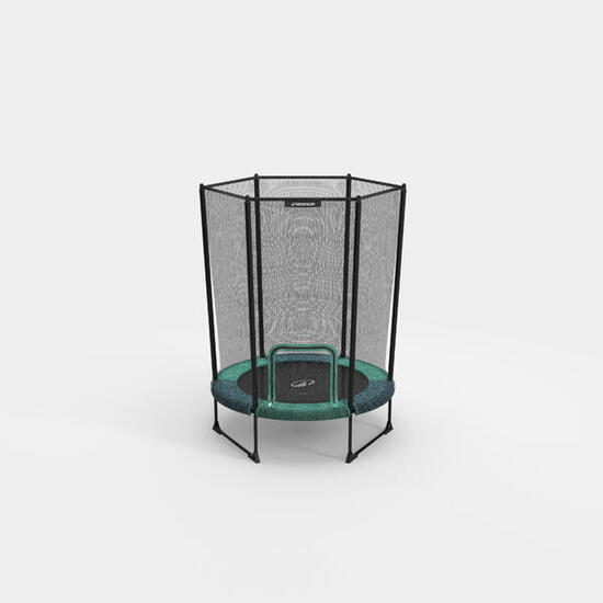 Seconde vie - Trampoline intérieur avec filet protection,... - EXCELLENT