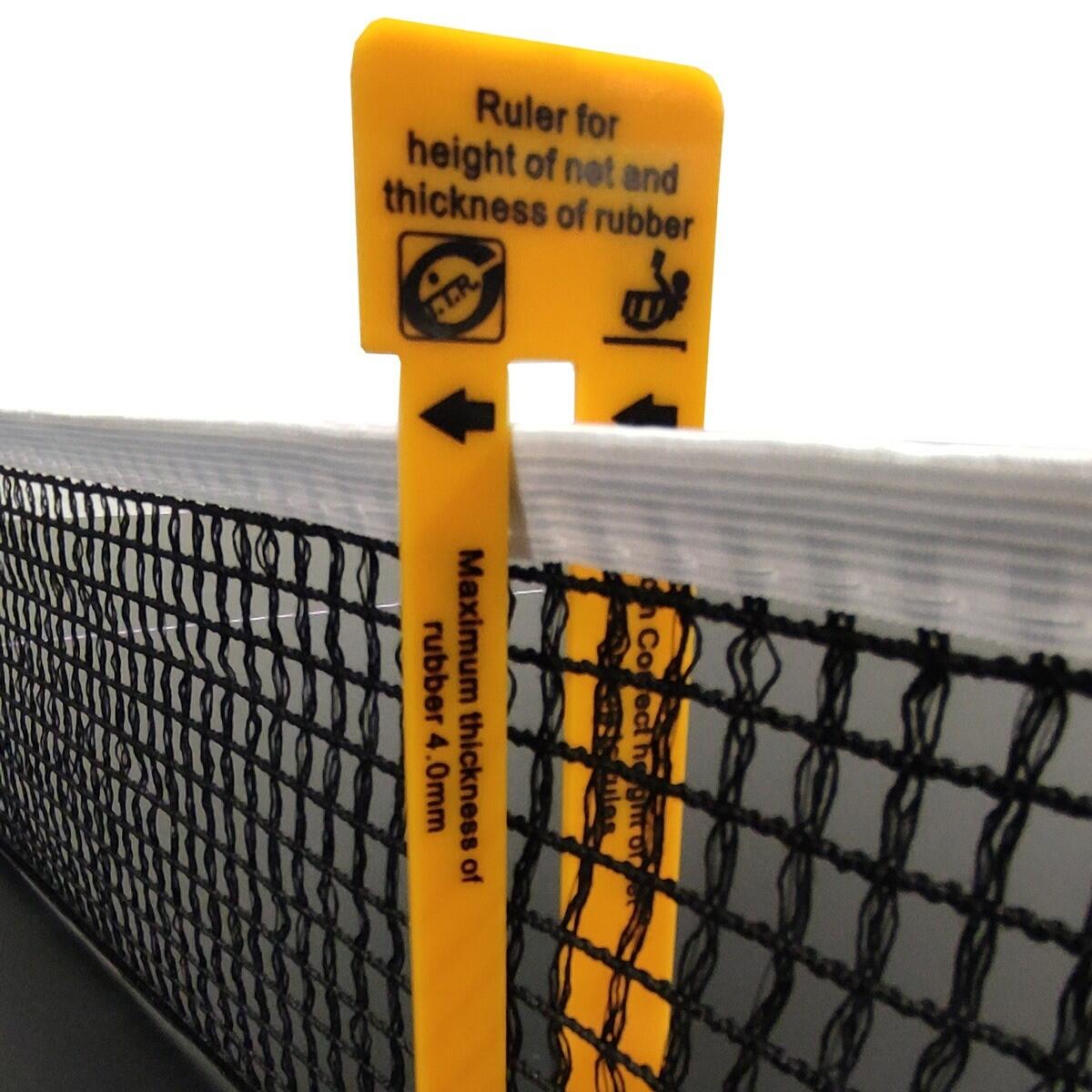 Table de tennis de table pegasi 1200 intérieur pro noir 5/6