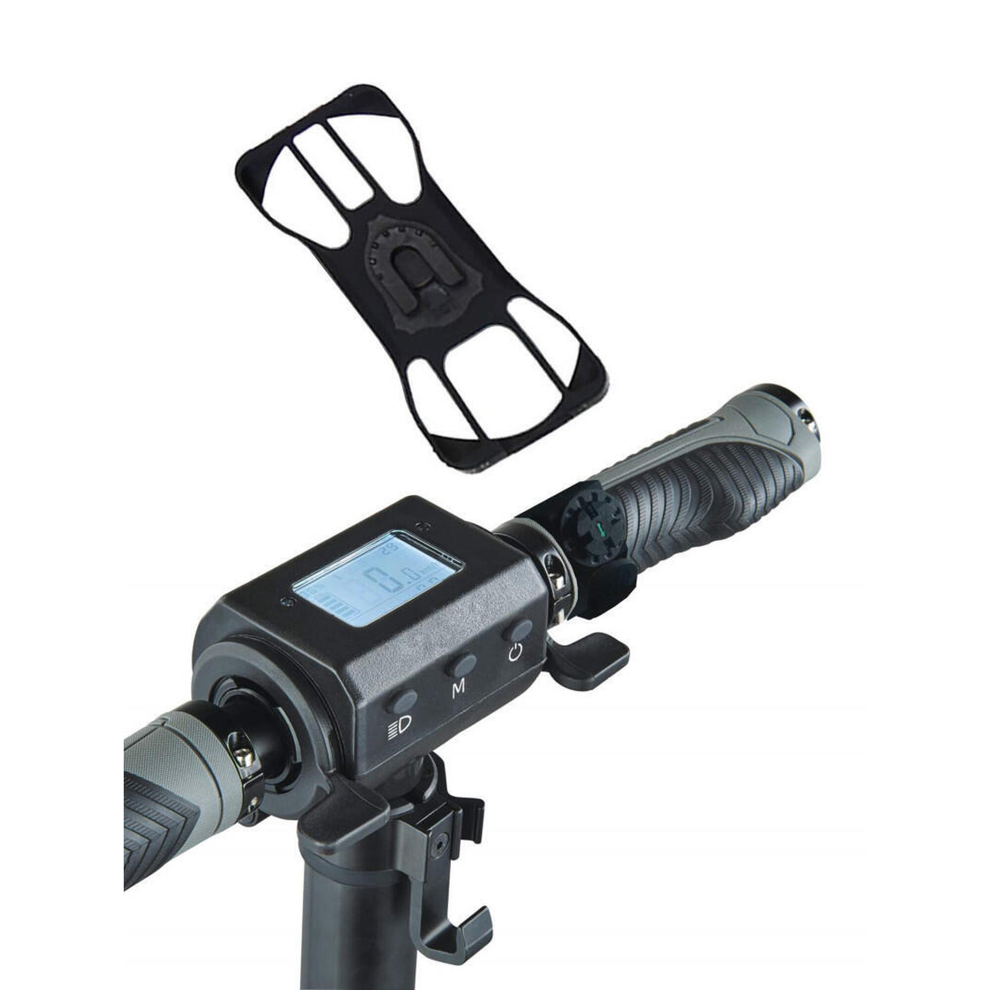 Zulupack - Support Téléphone Pour Vélo - Twist & Scoot - Support Smartphone - Noir - Taille Unique - Decathlon