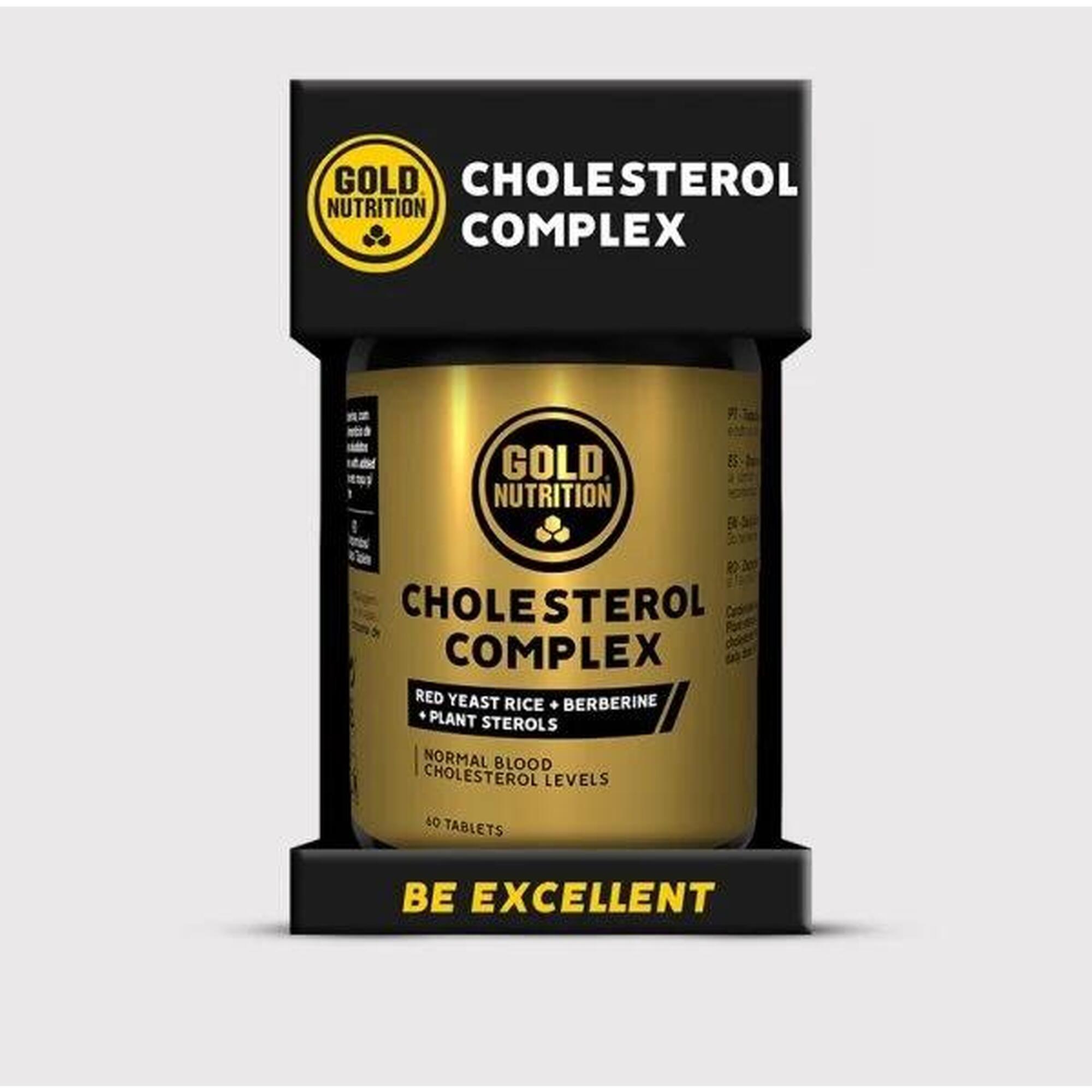 Supliment Cholesterol Complex, GoldNutrition, 60 tablete