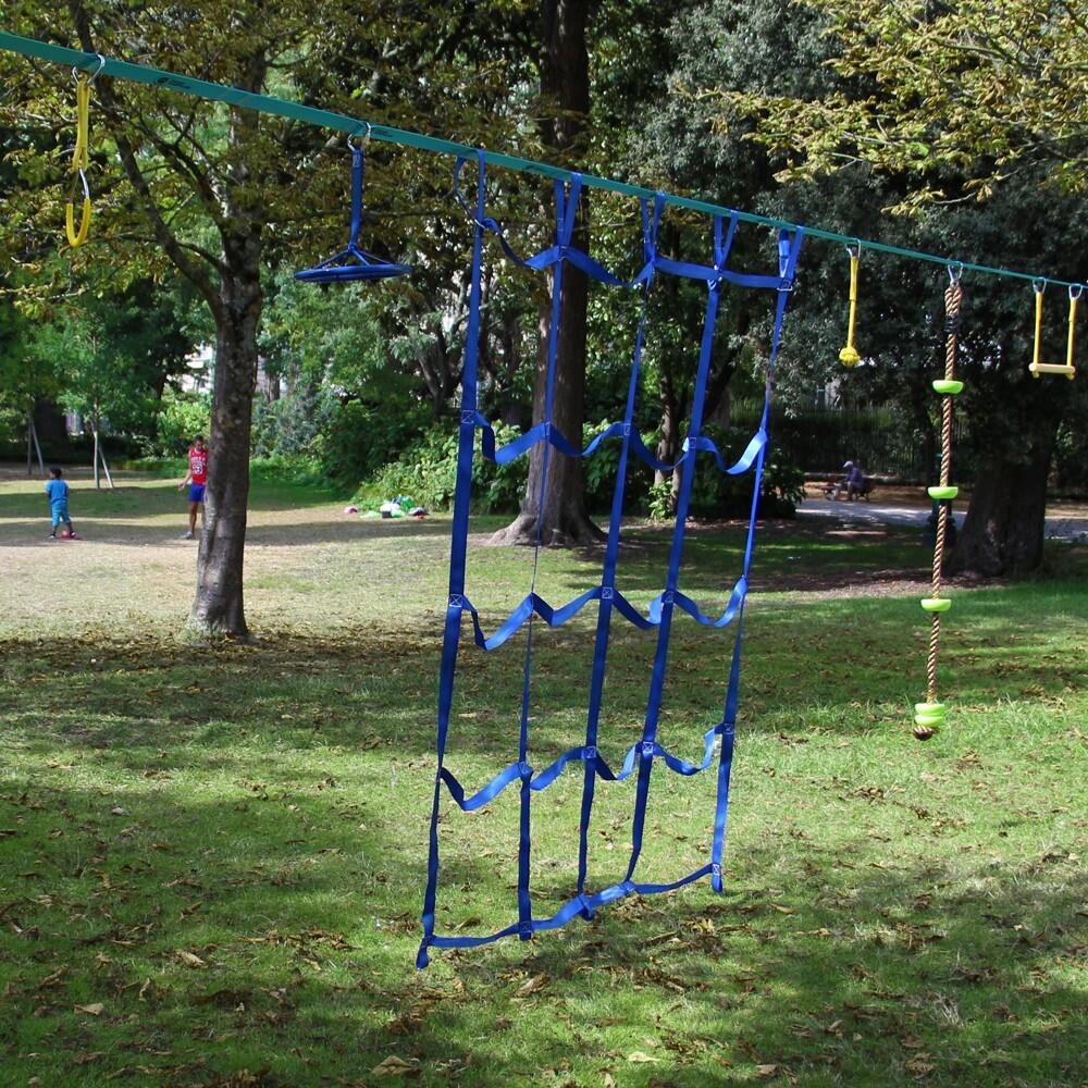 France Trampoline - Filet À Grimper Pour Parcours Ninja - Slackline - 1800 Mm - Decathlon