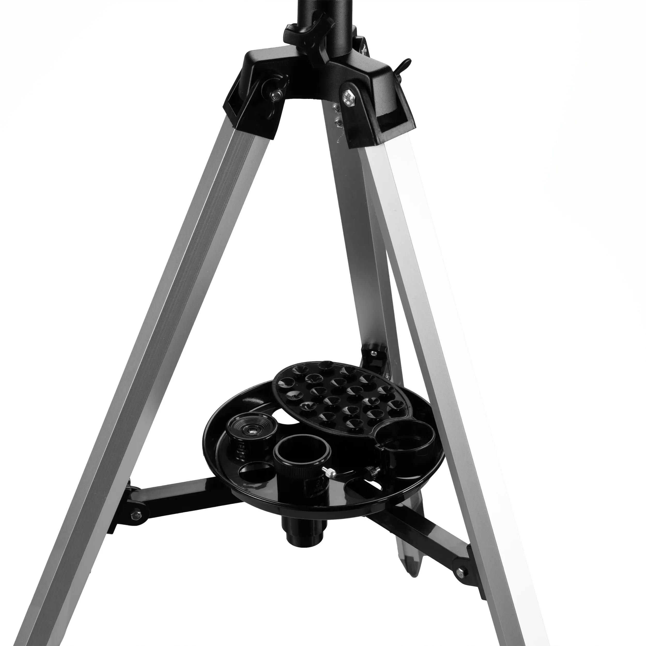 Telescopio 76/350 NATIONAL GEOGRAPHIC con Filtro solar y Soporte para Smartphone 6/6