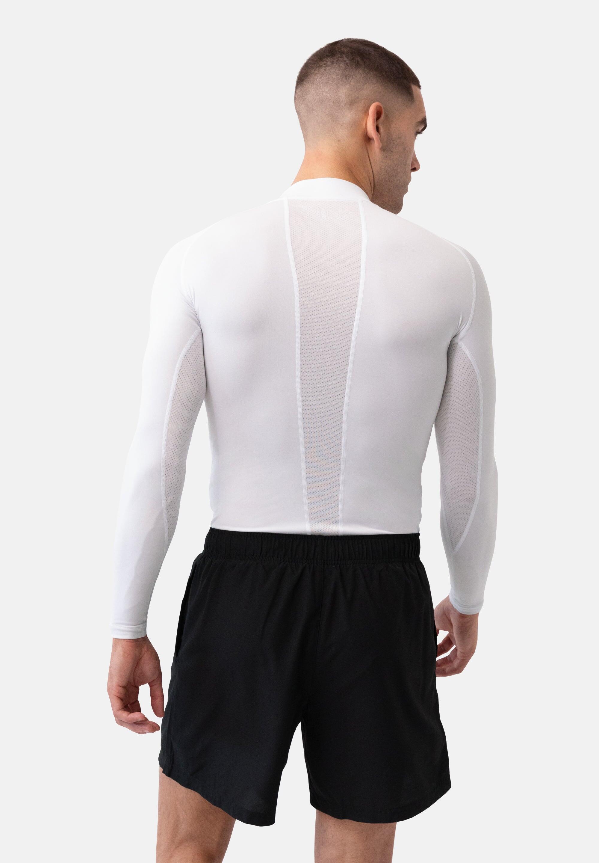 Camiseta compresiva manga larga hombre entrenamiento y running 2-pack 4/6