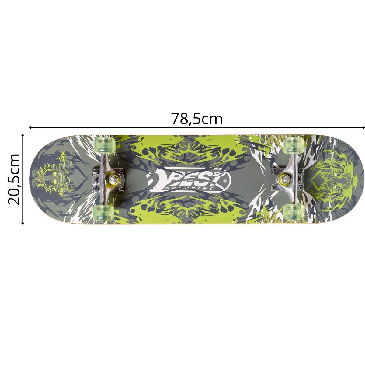 Best Sporting Ghost Skateboard aus Holz 3/4