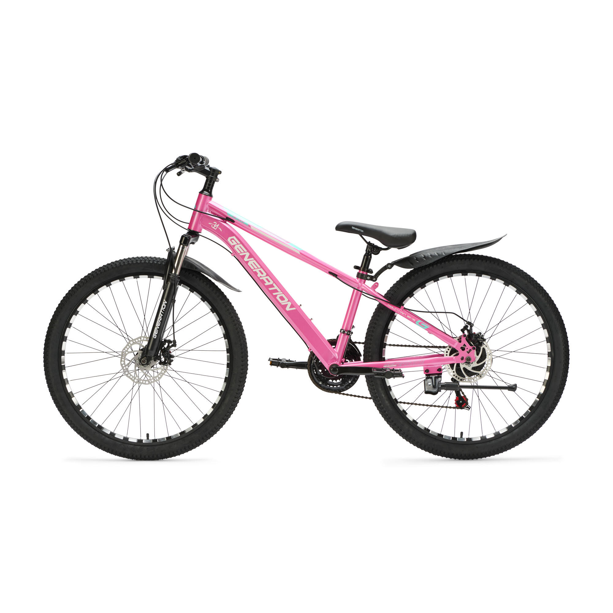 VTT Generation M-760 26 pouces – Rose avec garde-boue 2/4
