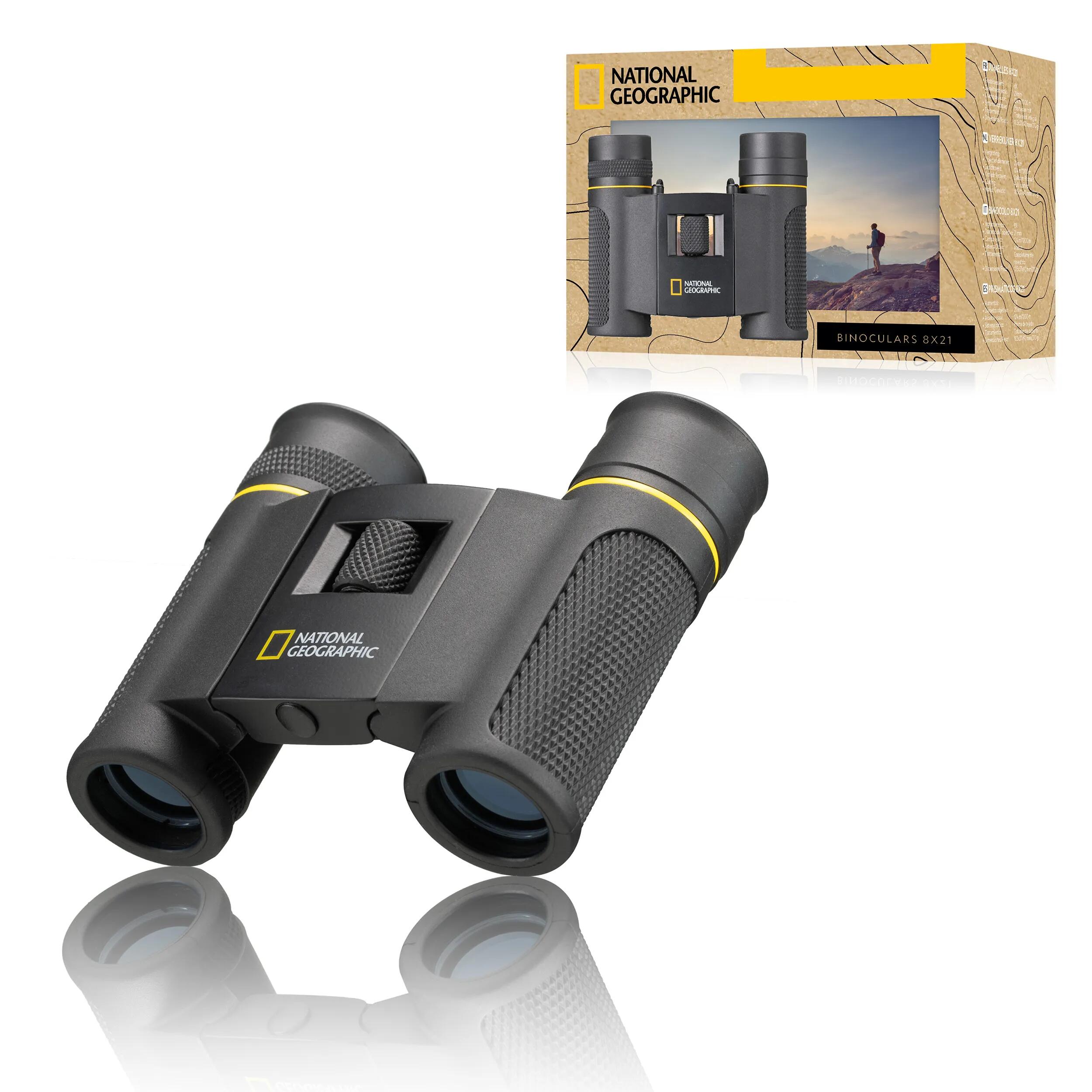 NATIONAL GEOGRAPHIC Binocolo tascabile NATIONAL GEOGRAPHIC 8x21