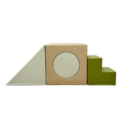 Foam blokken, sunny sasa, 4 stuks, beige