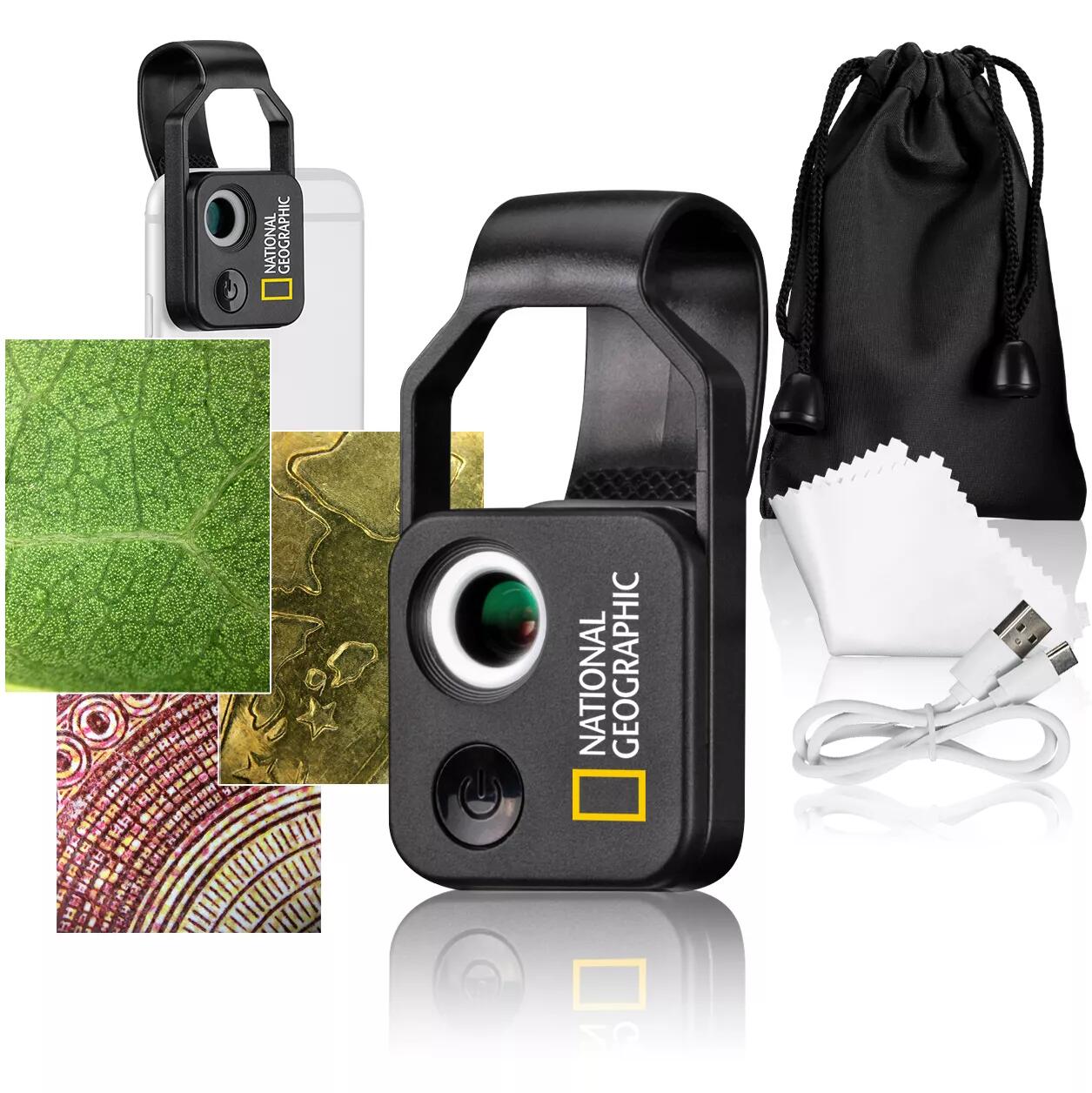 Obtenez un grossissement x200x avec votre mobile - avec le microscope 3/7