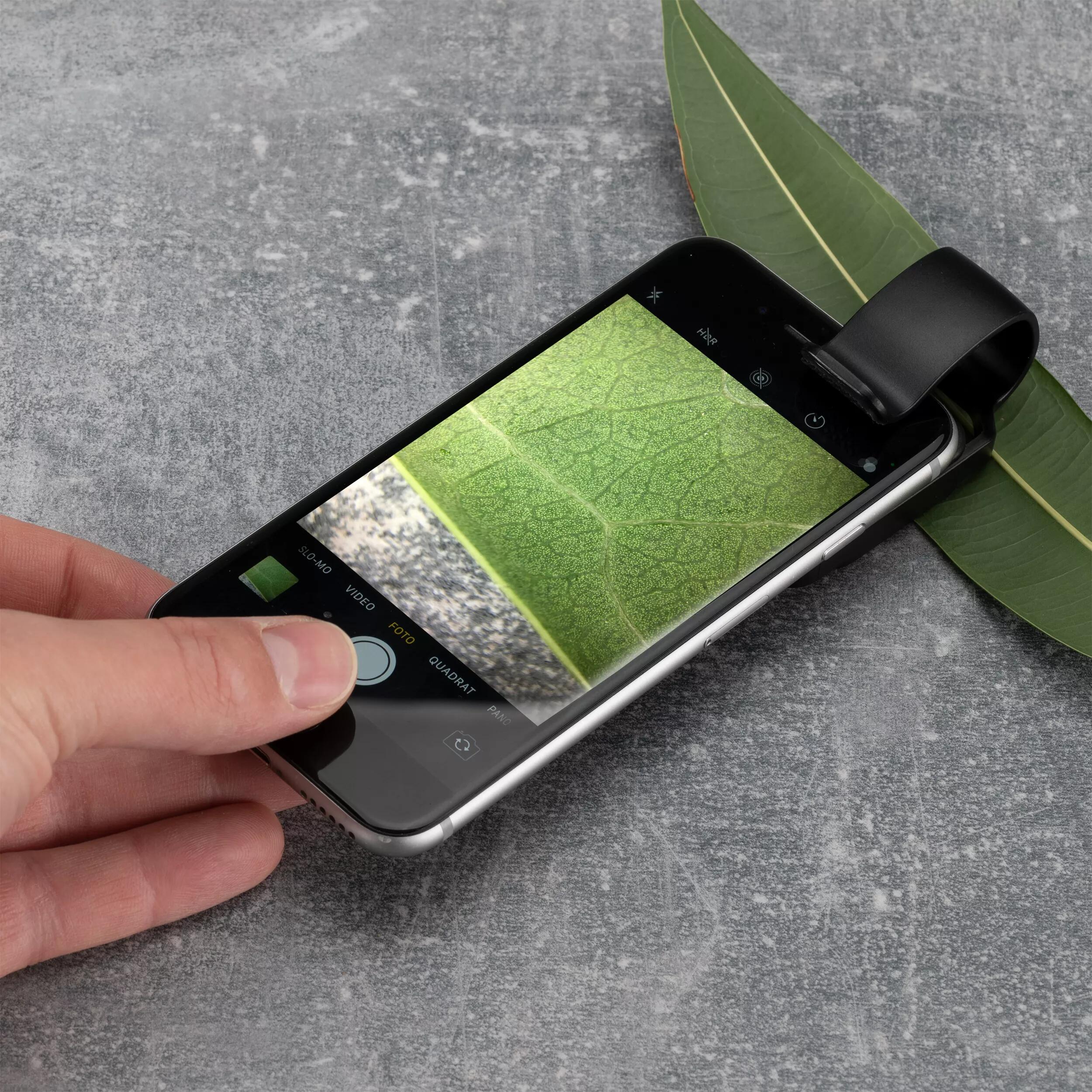 Obtenez un grossissement x200x avec votre mobile - avec le microscope 6/7