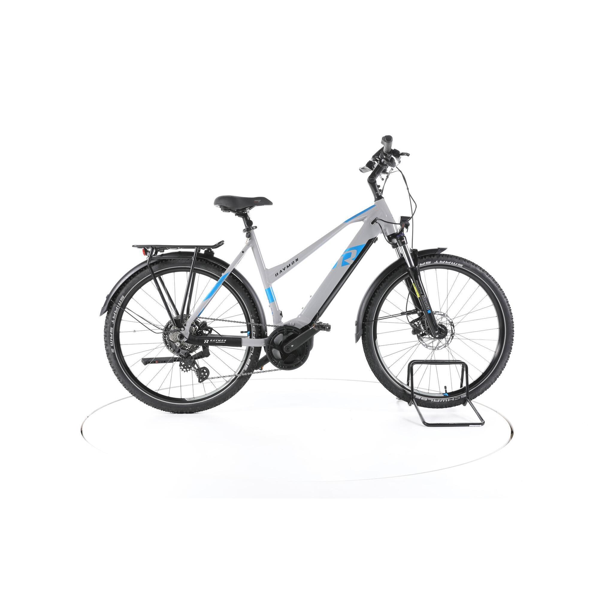 Raymon - Reconditionné - R Raymon Crossray E 6.0 Trekking Vélo Électrique - Très Bon - Vélo De Voyage - Gris - Grand - Decathlon