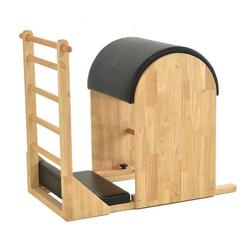 Accessoire de Pilates Barrel Bois Noir Stable et Anatomique