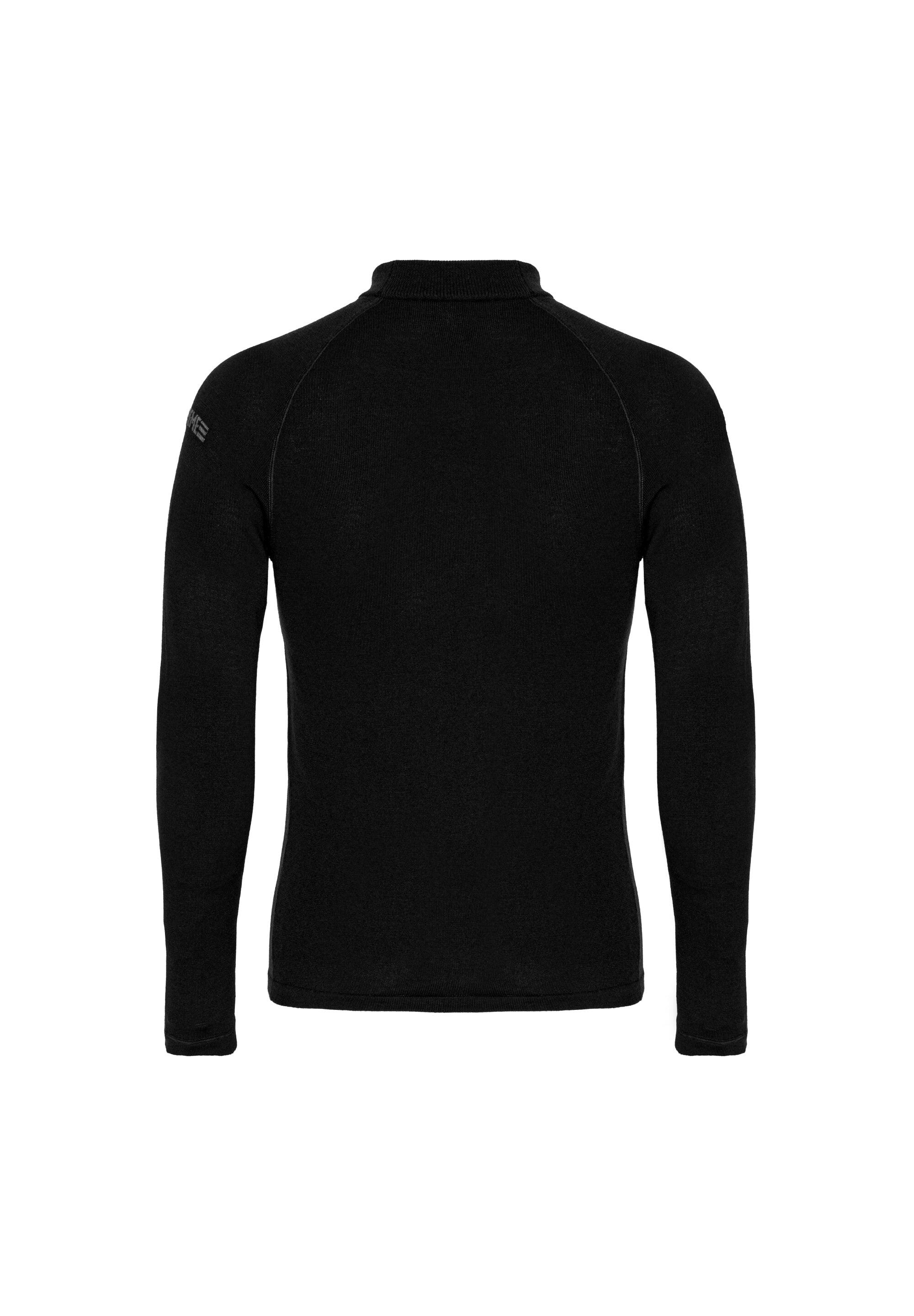 Camisola Térmica Masculina Manga Comprida Lã Merino Extrema para Frio 2/6