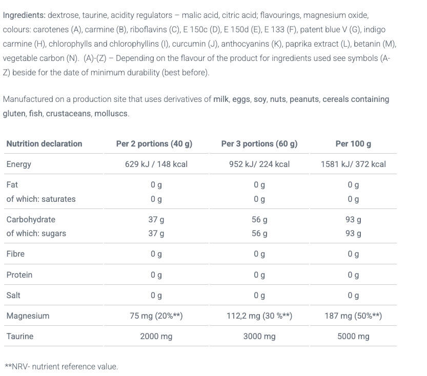 Taurina Dextrosa - 1000g - Olimp Nutrition - Naranja 3/3