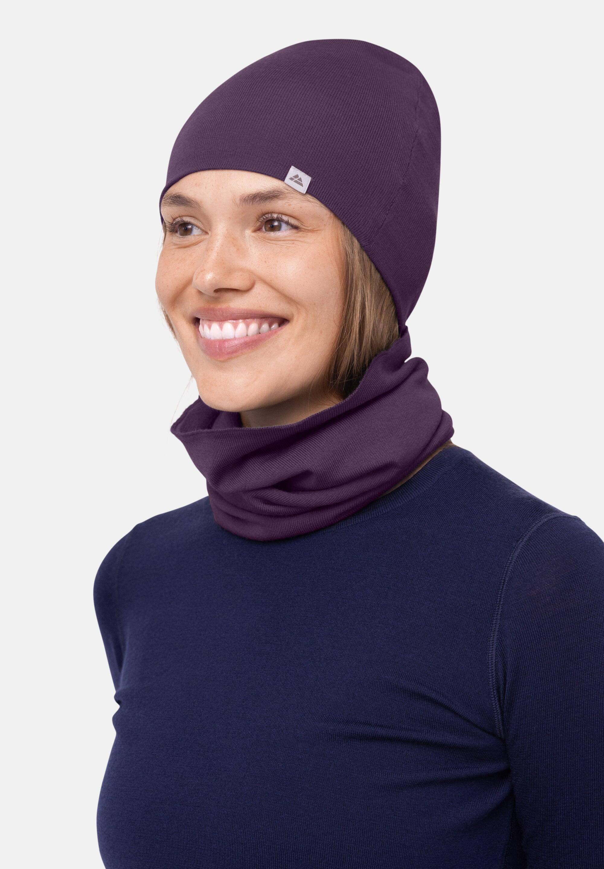 Scaldacollo in lana merino Caldo e traspirante Unisex Termico 2/6