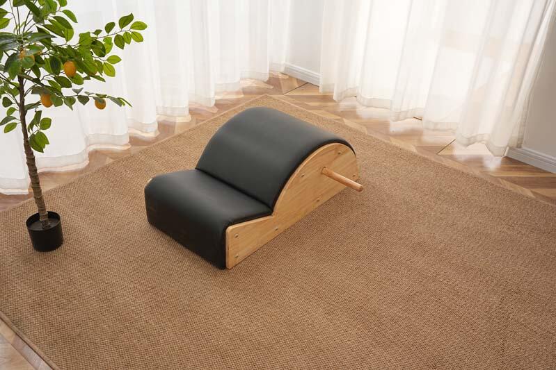 Accessoire de Pilates Spine Corrector Bois Noir Ergonomique 3/4
