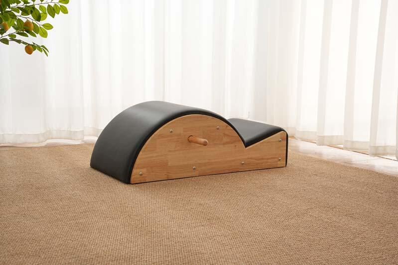 Accessoire de Pilates Spine Corrector Bois Noir Ergonomique 2/4