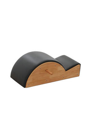 Accessoire de Pilates Spine Corrector Bois Noir Ergonomique