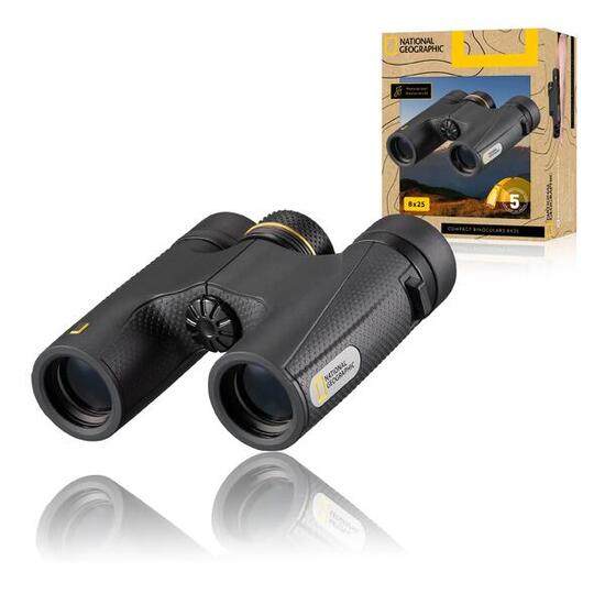 Jumelles NATIONAL GEOGRAPHIC 8x25 compactes Bak4 étanches