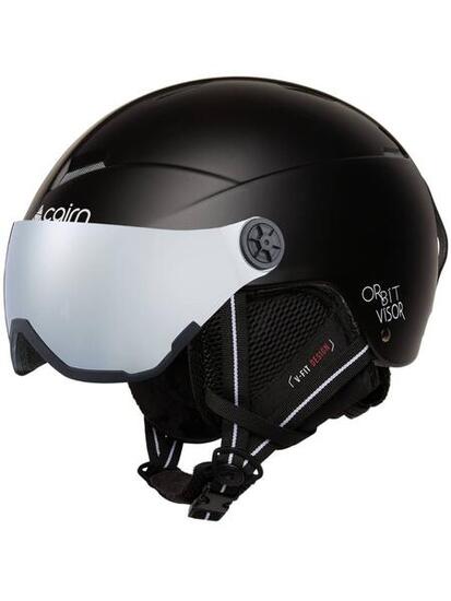 Skihelm met Vizier - Orbit - Mat Black
