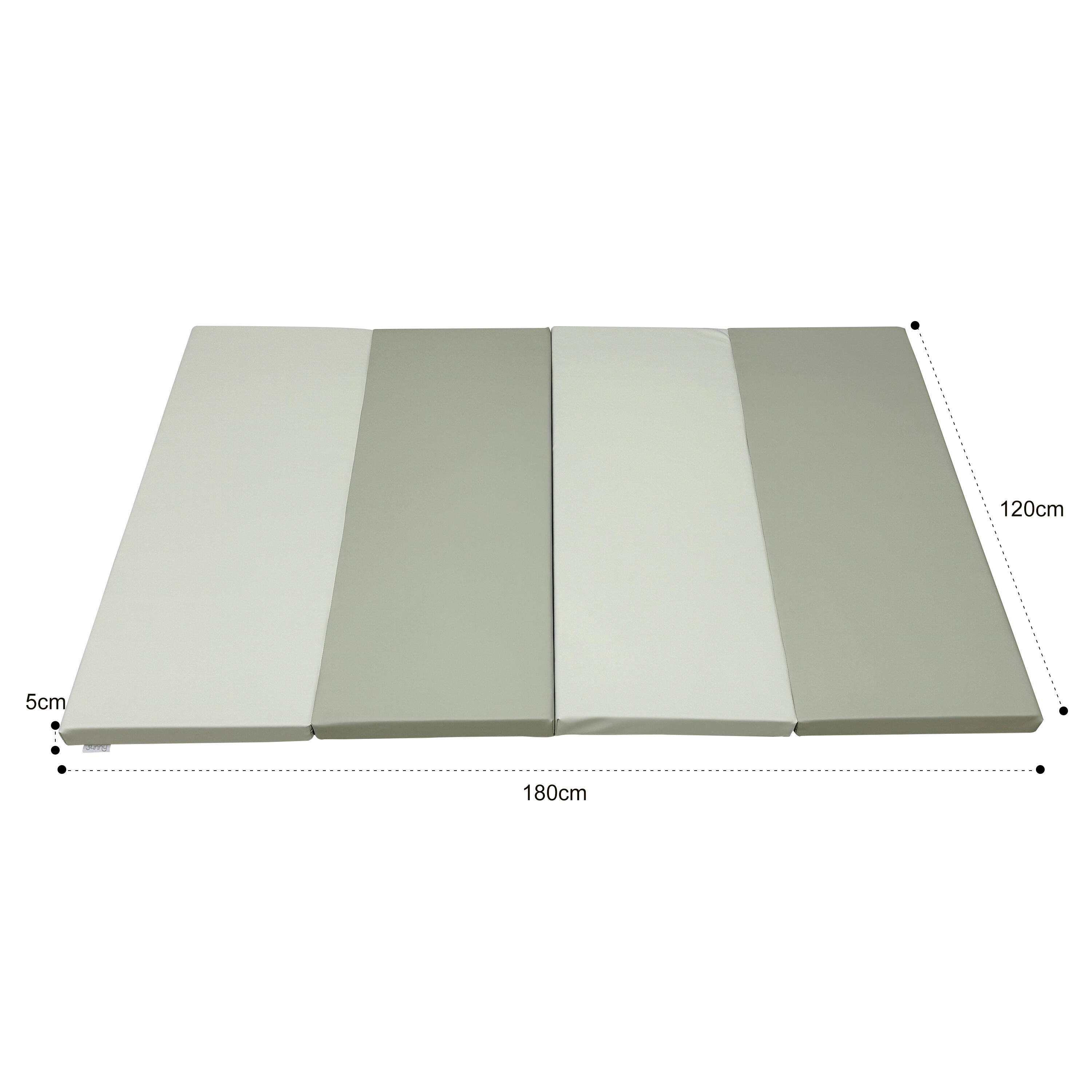 Tappetino da Gioco Pieghevole, Sunny Dani, Schiuma EPE, Beige 4/7
