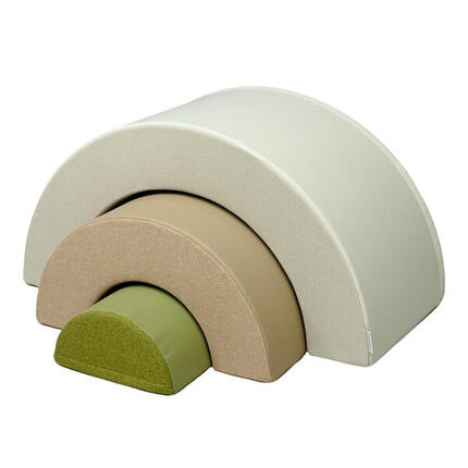 Parcours Motricité pour Bébé, Sunny Seli Rainbow, 3 Pièces, Beige