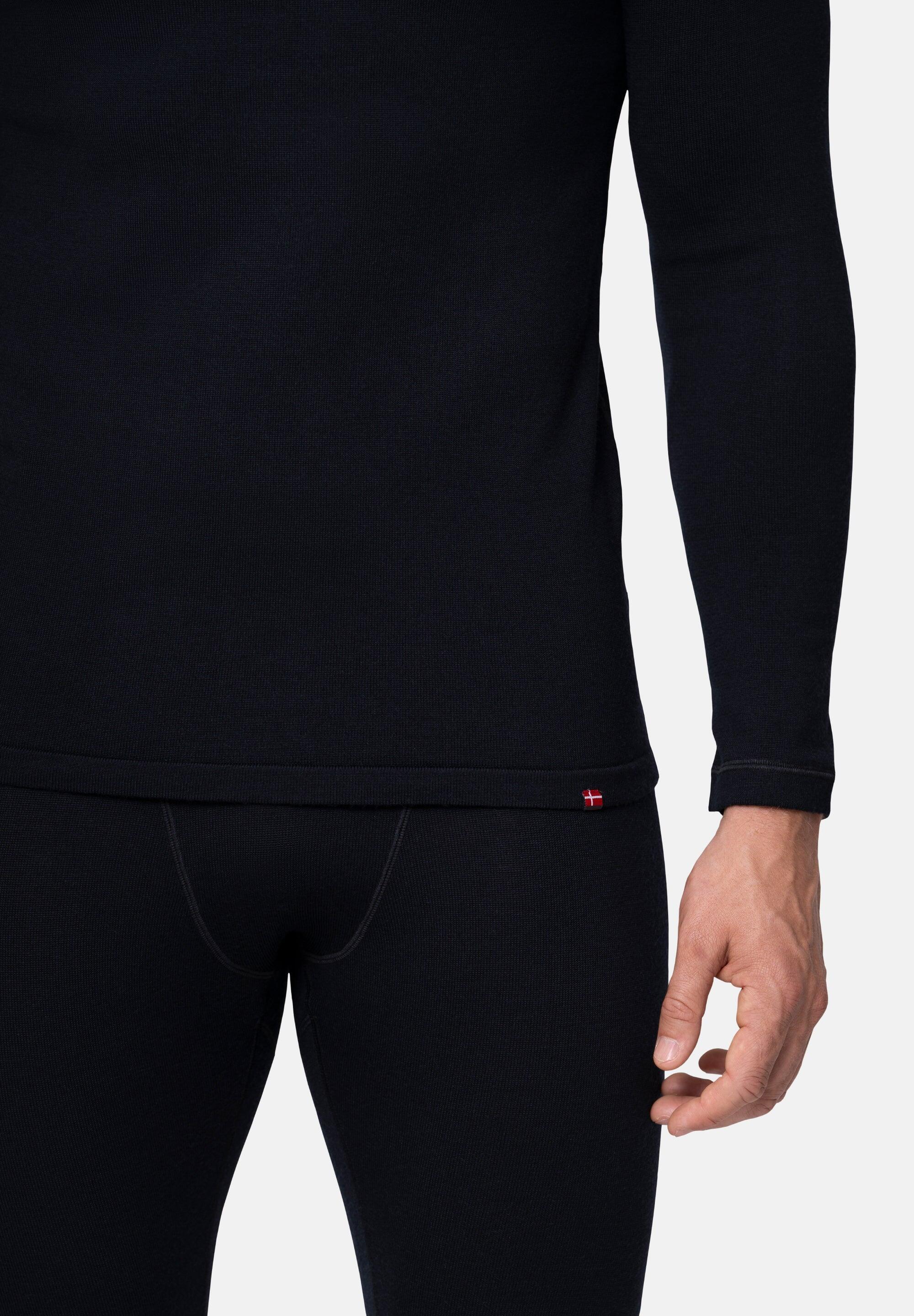 Camisola Térmica Masculina Manga Comprida Lã Merino Extrema para Frio 4/6
