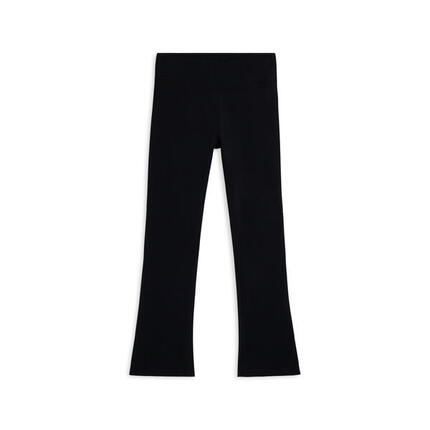 Leggings évasés en tissu technique avec bande de silicone