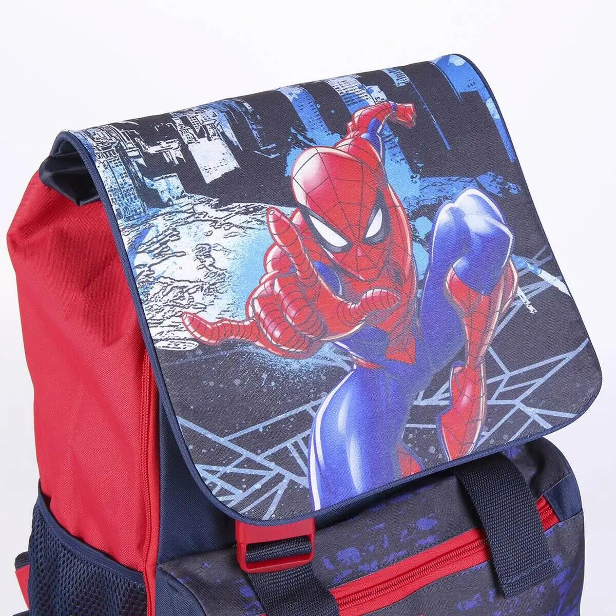 Mochila Escolar Rojo 2/7