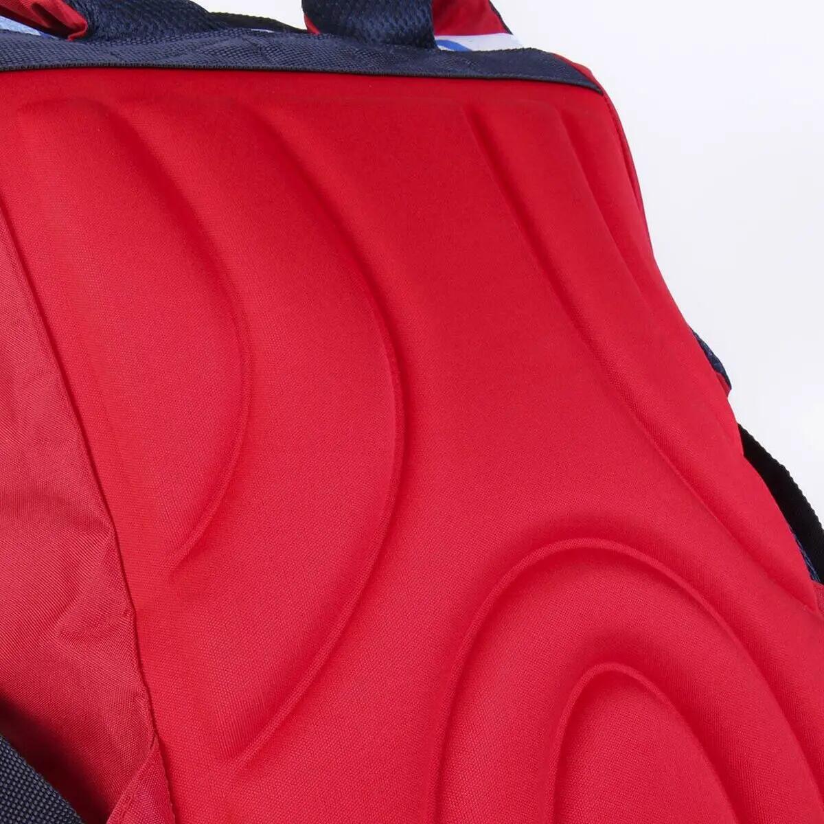 Mochila Escolar Rojo 4/7