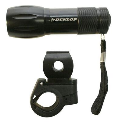 Lampka rowerowa LED Dunlop 2w1 przednia