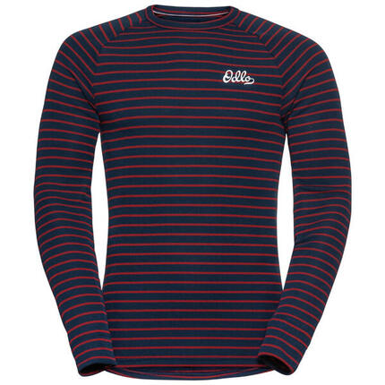 Odlo Herren Langarmshirt ACTIVE WARM ORIGINALS STRIPES 159272