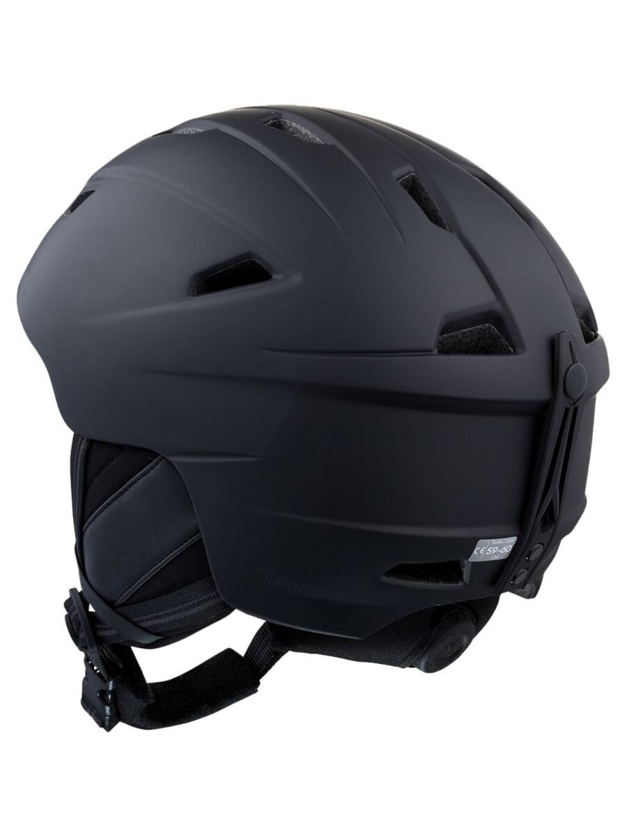 Casco de esquí - Impulse - Negro mate 3/5