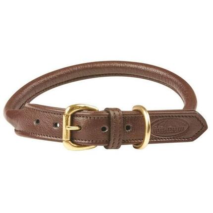 Collier pour chien en cuir roulé Weatherbeeta