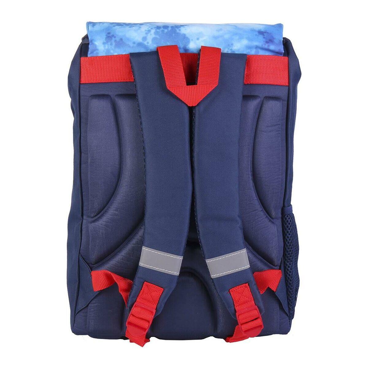 Mochila Escolar Azul 2/7