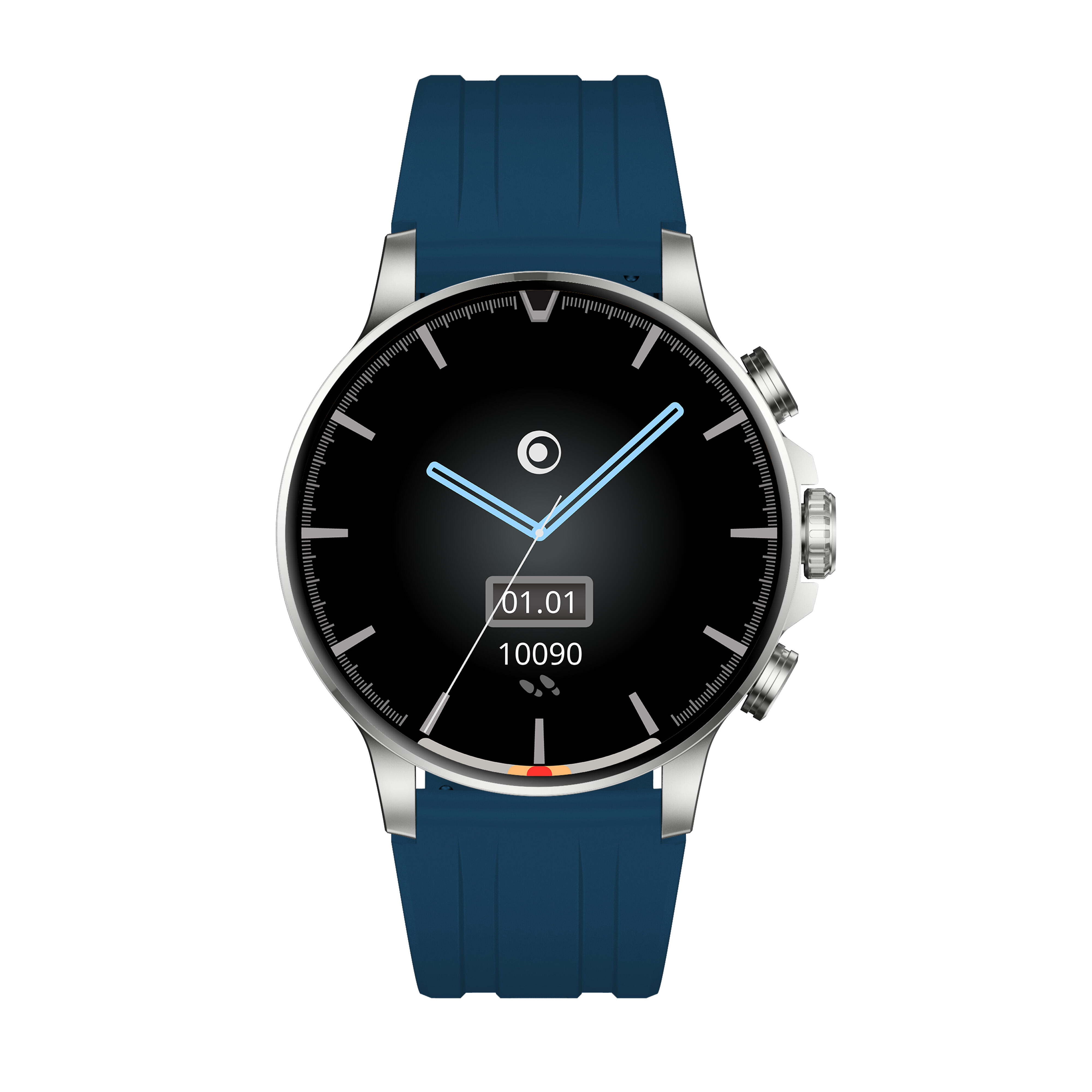Bigben Connected - Montre Connectée Round Argent Bigben - Montre Connectée - Taille Unique - Decathlon