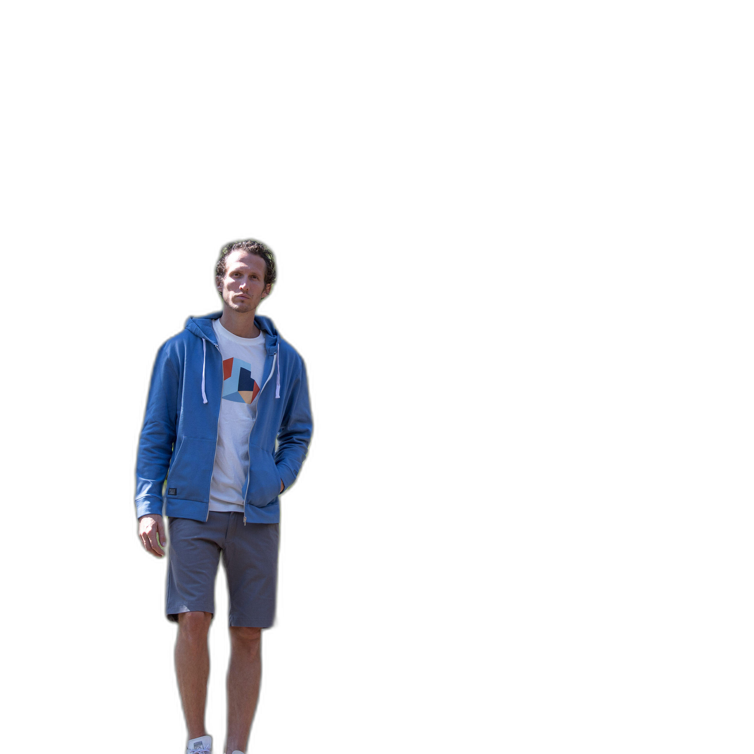Hooded sweatshirt met rits Snap Climbing 3/4