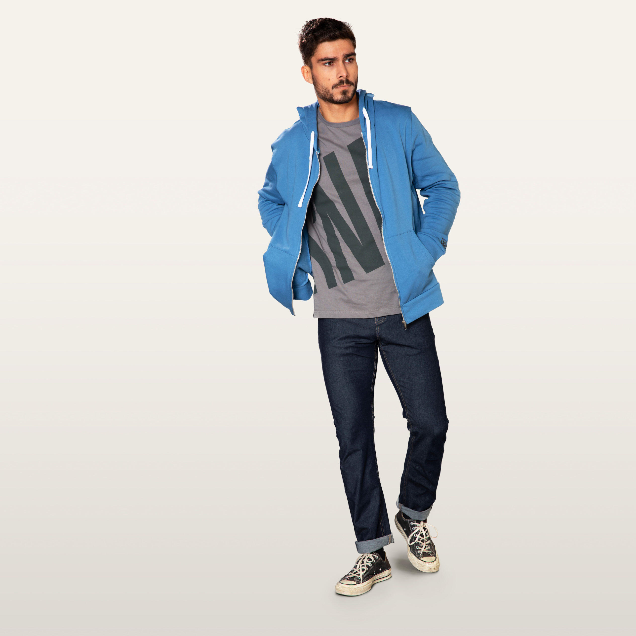 Hooded sweatshirt met rits Snap Climbing 2/4
