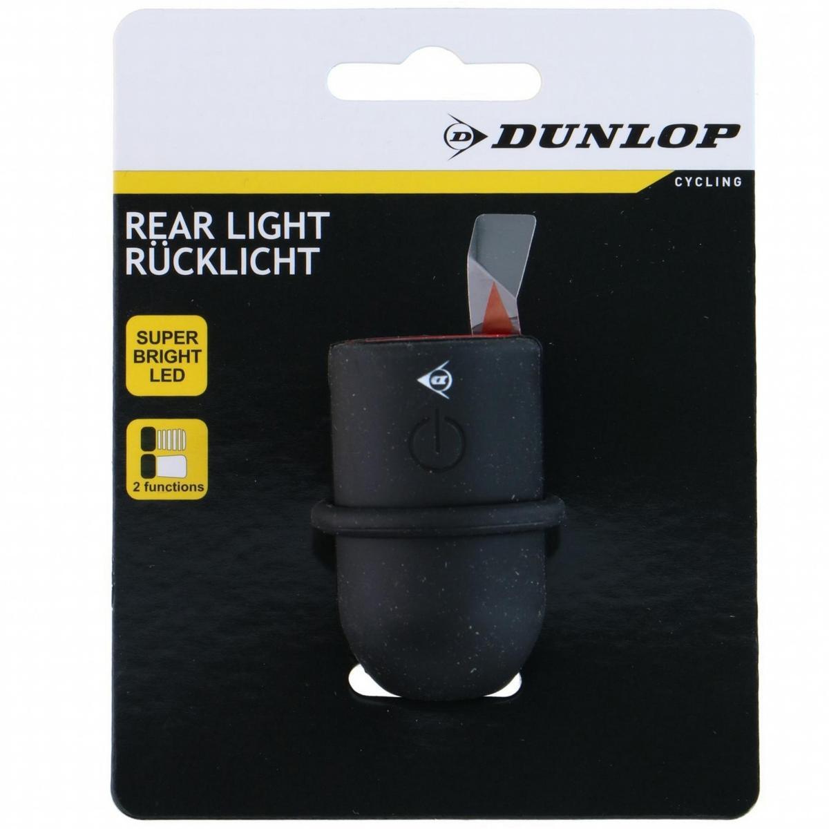 Lampka rowerowa na tył Dunlop 3/3