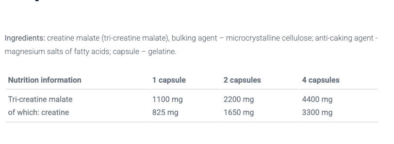 Creatinas - Tcm 1100 Mega Caps (120 Caps) 3/3