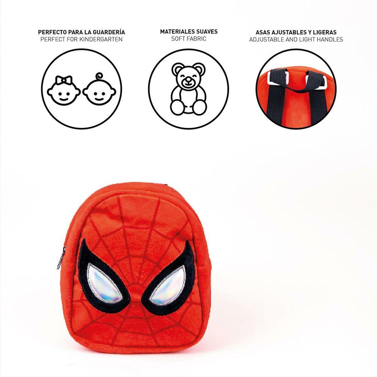 Mochila Escolar Rojo 3/4