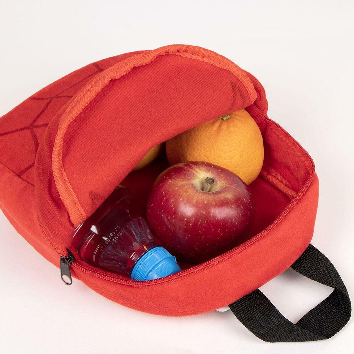 Mochila Escolar Rojo 2/4