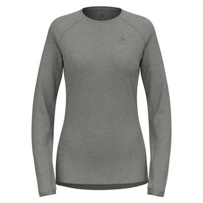 Odlo odlo t-shirt crew neck l/s x-alp pw 115 sportshirt grijs gem m