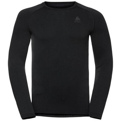 ODLO Performance Warm Bl Top Crew Neck maglia termica da uomo a maniche lunghe